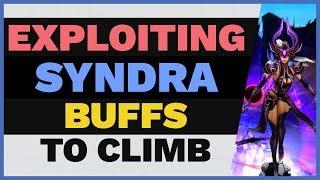 EXPLOITING Syndra to CLIMB FAST - Playstyle, Runes, Skill Order and Build! | Skill Capped