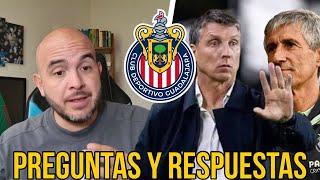 Siguen los candidatos para dirigir Chivas / Preguntas y Respuestas con Jesús Bernal