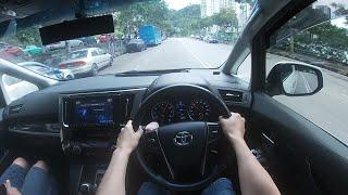 2017 Toyota Alphard 2.5 S A Package Type Black | Day Time POV Test Drive