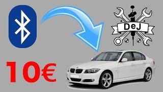 Instalar receptor bluetooth en coche con entrada auxiliar por menos de 10€