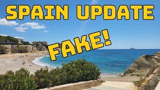 Spain update - FAKE!