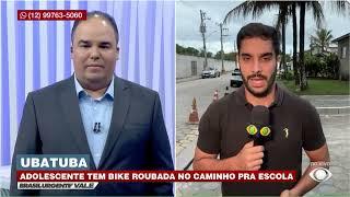 Adolescente tem bike roubada no caminho para a escola em Ubatuba