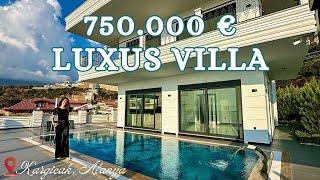 UNGLAUBLICHE PANORAMABLICKE VON IHRER #LUXUSVILLA AUS! EIGENER POOL & SPA IN KARGICAK/#ALANYA #villa