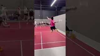 It's not badminton, It's a smashminton #shorts  #shortsvideo #badminton