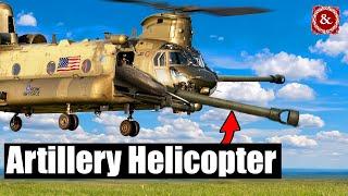 America's Twin Cannon Artillery Helicopter is Wild