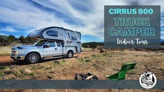 Truck Camper Indoor Tour. Living Fulltime in our Cirrus 800 by NuCamp.