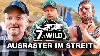 7 vs. Wild STREIT und AUSRASTER! JOEY KELLY gegen STEFAN und HUGO wird GEHATET? und Folge 4 Analyse