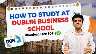 How to study at Dublin Business School | DBS | Dublin Business School Indian Students | Ireland