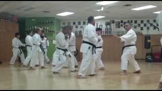 Miami Shotokan Karate Club - Sparring drills