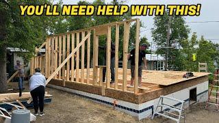 How To Stand Up Walls (Cabin Project)