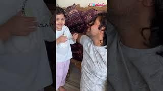 Cutest Dad & Daughter Bond️#arya #sayeesha #fatherdaughter #shorts