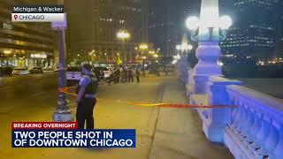 2 men shot on sidewalk in the Loop: Chicago police