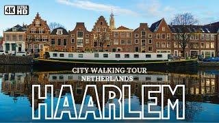 Haarlem,  Netherlands 2023 Summer Walking Tour 4k