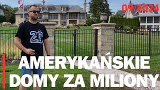 Amerykańskie Domy za Miliony | 09/2024 #Nieruchomości #Usa #Lake Geneva #Vlog