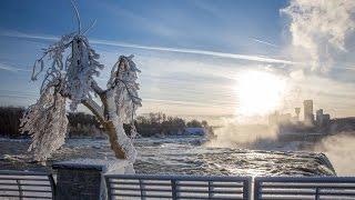 Niagara Falls in New York Covered with Ice in Winter 2014 | JER JOHNS