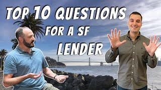 Top 10 Questions New Homebuyers have for Lenders