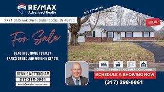 House for Sale - 7771 Delbrook Drive, Indianapolis, IN 46260!