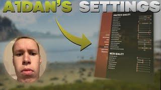 A1DAN's RUST SETTINGS UPDATED 2025 ( RUST BEST PLAYER )