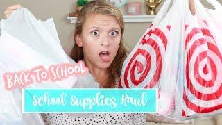 HUGE Back To School SUPPLIES HAUL 2018 ll LifeAsJade