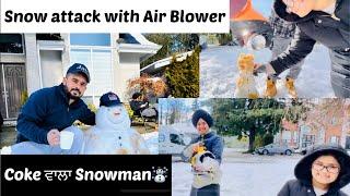 Snow Attack Game with Air Gun.. Snow Man@nooruppal98