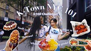 [Lina in New York] What can you do with $100 in KOREA TOWN, NYC 