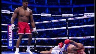 WOW... Anthony Joshua - The Real Hands of Steel - Best Performances