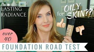 NARS NATURAL RADIANT LONGWEAR FOUNDATION REVIEW with MsGoldgirl | OILY SKIN