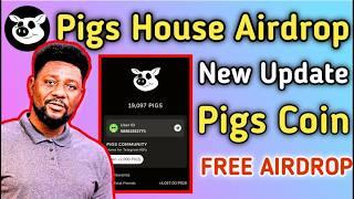 My PIGS House Airdrop Experience - (5 Million TOKEN is possible)