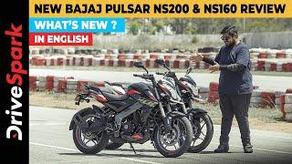 New Bajaj Pulsar NS200, NS160 Review | USD Forks | Punith Bharadwaj