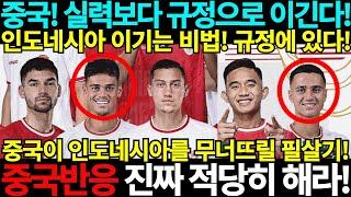 중국축구 인도네시아를 무너뜨릴 필살기! 북중미 월드컵 아시아 3차예선 바레인 인도네시아 중국 호주 사우디아라비아 일본 대한민국 요르단 중국전 중국반응 timnas indonesia