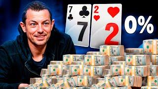 TOP 5 SICKEST POKER HANDS OF ALL TIME!