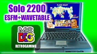 Pentium 166 MMX Gateway Solo 2200 - An Underrated MS-DOS retro gaming laptop |Ep 13