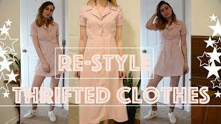 Thrift Flip | Re-styling Thrifted Clothes #2