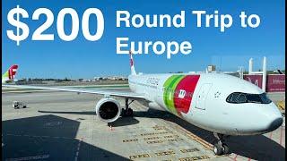 Newark to Madrid | TAP Portugal Review