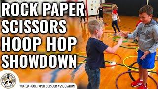 Rock Paper Scissors Variation - Hoop Hop Showdown