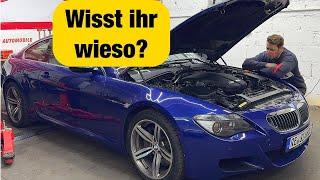 Am Getriebe gebastelt und jetzt springt der V10 nicht mehr an...