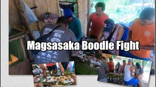 Our First Simple Boodle Fight at the Farm