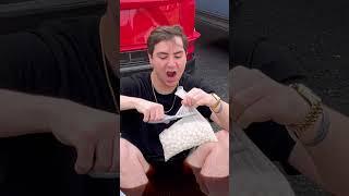 MENTOS AND DIET COKE IN A TUB 