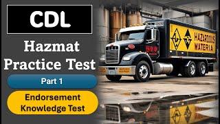 CDL Hazmat Practice Test 2024 – Master the Hazardous Material Endorsement Exam for All States