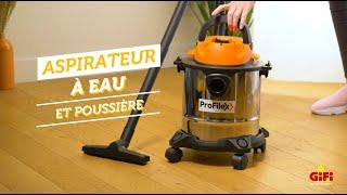 Découvrez notre aspirateur eau et poussière !