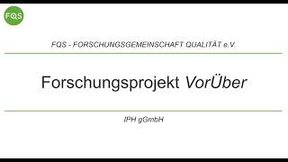 FQS-Forschungsprojekt VorÜber - Predictive Maintenance in der Schmiedeindustrie