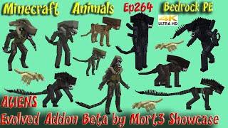 ALIENS Evolved Addon Beta by Mort3 Xenomorph addon Showcase Aliens FaceHuggers Minecraft  Animals