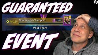 Guaranteed WHAT?! This is a surprise. RAID SHADOW LEGENDS Special event