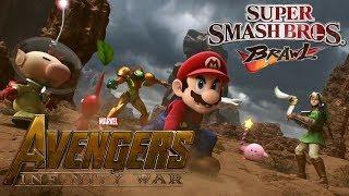 Super Smash Bros Brawl (Avengers Infinity War Style Trailer)