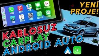 Car Dash Mount Universal Wireless Carplay & Android Auto Display Review! 6.86 Inch Linux System!