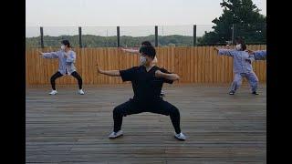 의료기공 건신팔단금 醫療氣功 健身八段錦 Medical Qigong Baduanjin Daily Routine 조정현한의사 자향요양병원