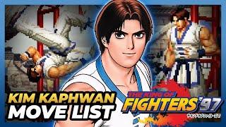 KIM KAPHWAN MOVE LIST - The King of Fighters '97 (KOF97)