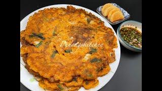BÁNH XÈO KIMCHI HÀN QUỐC - KIMCHI JEON