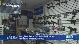 Burglars Hit Rocklin Paintball Business