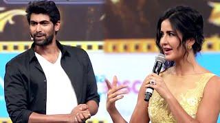 Katrina Kaif Makes Cute Imitation Of Rana Daggubati